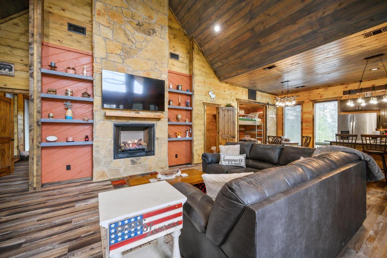 The Adirondack Honeymoon Hot Tub Soaking Tub Wood Burning Fireplace Stephens Gap エクステリア 写真